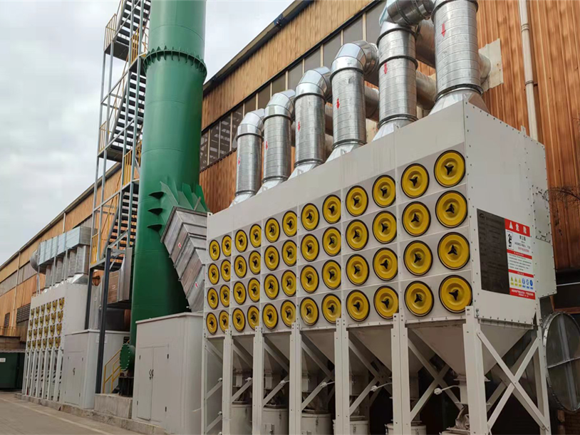 中集安瑞環(huán)科焊接煙塵治理工程 中集安瑞環(huán)科焊接煙塵治理工程